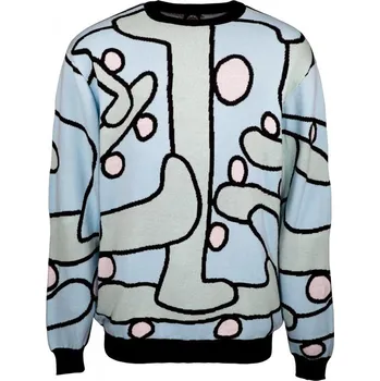 Pánská mikina INDEPENDENT mikina - Essence Knit Crew Multi (MULTI)