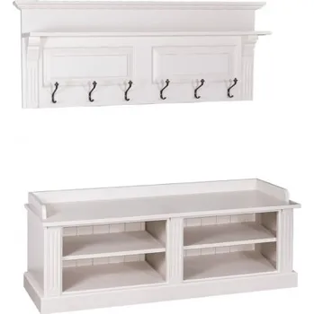 Věšák Závěsný věšák s botníkem GAIA 04 - barva - P015