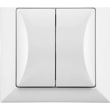 vypínač Timex Vypínač OPUS style č.5 bílý kompletní