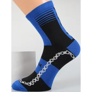 Pánské ponožky Cyklistické ponožky VoXX RALFI 23-25 (35-38) modrá