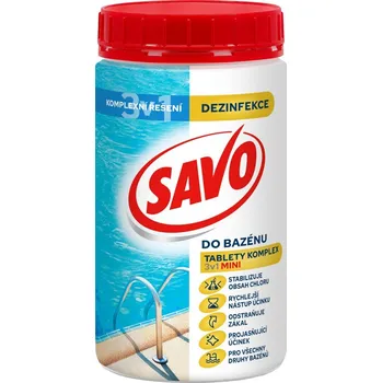 Bazénová chemie Savo bazén Mini Komplex 3v1