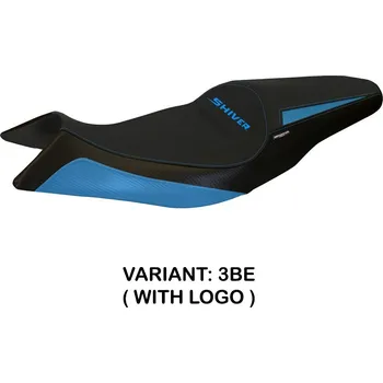 Moto sedlo TPZ Italia Potah sedla Aprilia Shiver (10-20) Asti 1 model potah sedla: bez loga3BE (blue)