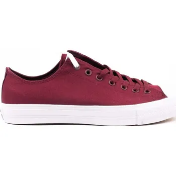 Pánské tenisky CONVERSE boty - Chuck Taylor All Star Ii Deep Bordeaux/White/Navy (DEEP BORD WHT NAVY25)