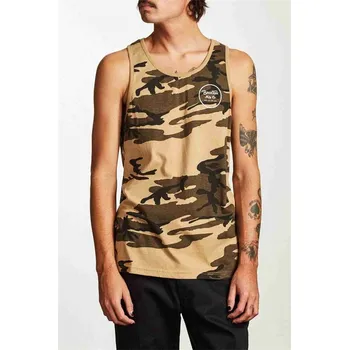 Pánské tílko BRIXTON tílko - Wheeler Tank Top Camo (CAMO)