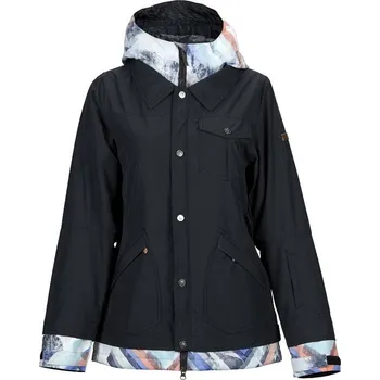 NIKITA bunda - Cypress Stretch Jacket Black- Geo Storm (BGE)