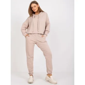 Dámská souprava s kapucí HOIA béžová