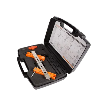 Sada nářadí LOCINOX® DRILL-FIX sada nářadí pro montáž zámků a dorazových lišt LOCINOX®