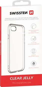 Pouzdro na mobilní telefon Swissten Clear Jelly pro Apple iPhone 7/8 /SE 2020 transparentní
