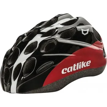 Cyklistická přilba Catlike KITTEN R012 černo-červeno-bílá XS 48-52 cm obvod hlavy + DÁREK