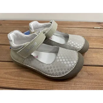 Dívčí obuv Balerínky H060-126AM krémové s květinkami, D.D.Step Velikost: 26