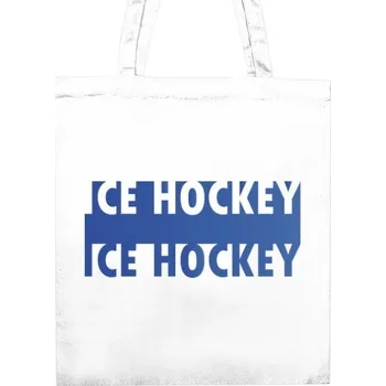 Nákupní taška unisex s potiskem Ice hockey