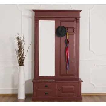 Předsíňová stěna Předsíňová stěna se zrcadlem GAIA 10 - světlá patina - P004 + P045A