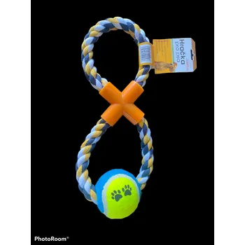 Hračka pro psa HUKA 2950095o Hračka pro psa - přetahovadlo, oranžová