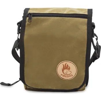 tréninková pomůcka pro psa Firedog Taška na doklady z voskované bavlny světlo khaki