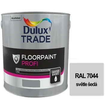 barva na zeď DULUX Floorpaint Profi - RAL 7044 světle šedá 2,5 kg