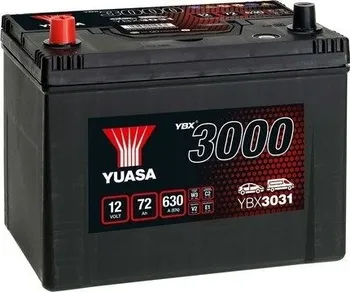 Autobaterie Yuasa YBX3031 SMF 12V 72Ah 630A