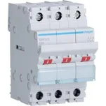 Vypínač 3 pól. 32A, 3 moduly, svorka pro vodič 25 mm2 /SB332Q/ HAGER SBN333