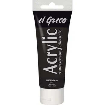 Vodová barva C.Kreul El Greco 75 ml černá
