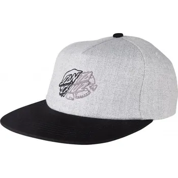Oblečení a móda SANTA CRUZ kšiltovka - Universal Dot Cap Grey-Black (GREY-BLACK)