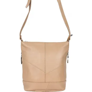 Kabelka Sikora Dámská kožená kabelka MAL pudr