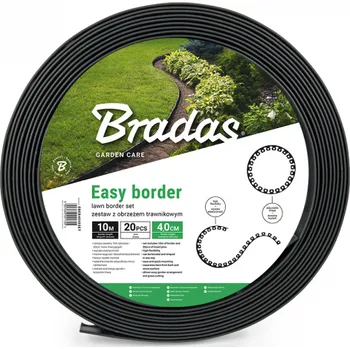 Zahradní obrubník Bradas Easy Border 10 m x 4 cm
