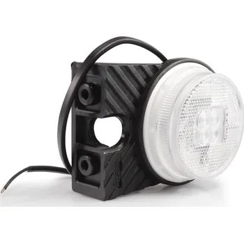 Přívěs k motorovému vozidlu Svítilna přední obrysová LED Fristom FT-060 na držáku, LEVÁ, 12-36V