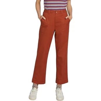 Dámské kalhoty VOLCOM kalhoty - frochickie carpenter rust (RST)