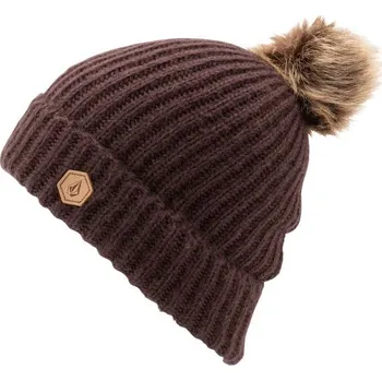 Čepice VOLCOM kulich - Lula Beanie Black Red (BRD)