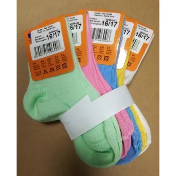 CHILD dětské bavlněné ponožky - 1pár EXTRA 30-31 mix - HOLKA