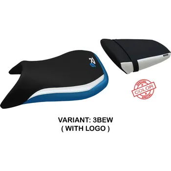 Moto sedlo TPZ Italia Potah sedla Yamaha R6 (99-02) Glasgow special color model potah sedla: bez loga 3BEW (blue-white)