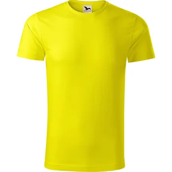 Malfini Origin Pánské tričko 171 citrónová XXL