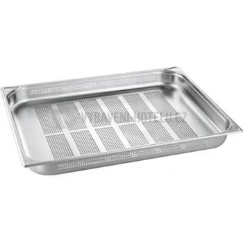 Nádoba na pečení Gastronádoba GN-P 2/1-100 děrovaná 3163412