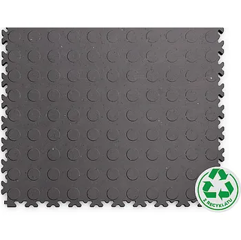 vinylová podlaha Speciální podlaha FORTELOCK Industry ECO Classic Penízky Grafitová