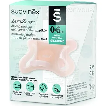 dudlíky Suavinex Zerø.Zerø fyziologický dudlík růžový 0-6 m