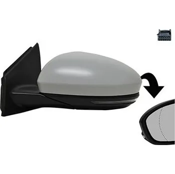Auto zrcátko Vnější zpětné zrcátko VAN WEZEL 4407807