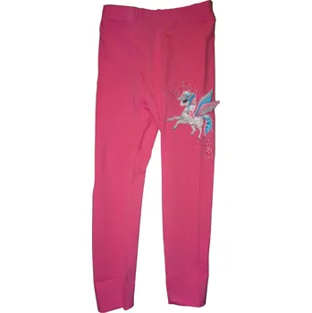 Dívčí legíny Dívčí světle růžové legíny s koníkem 104