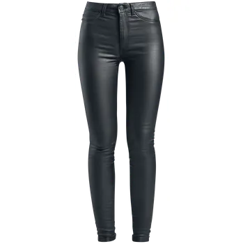 Dámské džíny Džíny z Noisy May - Skinny nohavice s vysokým pásom Callie - Ženy - černá