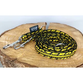 Vodítko pro psa Vodítko jednobarevné ROYAL (COLOR 2m, žlutá)