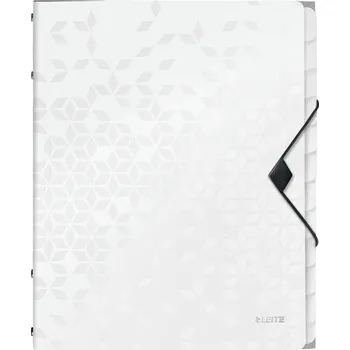 Archivační box Třídicí kniha Leitz WOW, 12ti dílná, bílá