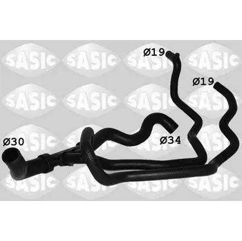 Motor automobilu Hadice chladiče SASIC 3404217