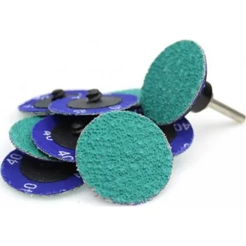 Brusný talíř Kotouč brusný Roloc 50mm, plátno zirkonkorund P40