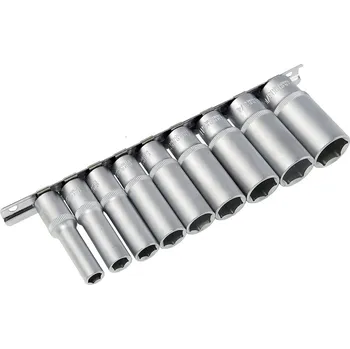 Condor hlavice nástrčné 3/8", 6ti hran 5/16" - 13/16", prodloužené, sada 9 dílů - 100-03479