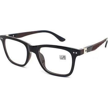 Dioptrické brýle CH8805 +3,50 black/brown flex