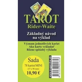 Karty - Tarot Rider Waite-mini (karty + brožúrka) - Arthur Edward Waite