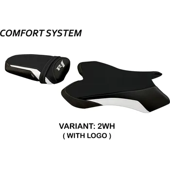 Moto sedlo TPZ Italia Potah sedla Yamaha R1 (04-06) Biel comfort model potah sedla: bez loga 4YL (yellow)