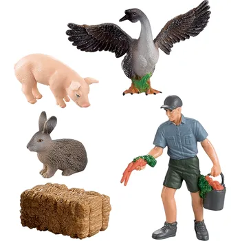 Figurka Rappa Sada farma 4 ks s příslušenstvím