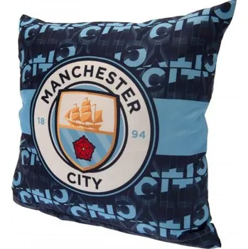 Povlak na dekorativní polštářek Recenze Carbotex Manchester City povlak na polštářek 40 x 40 cm Letters