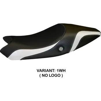 Moto sedlo TPZ Italia Potah sedla Ducati Monster 1100 EVO (09-13) Model Logos Carbon Colat potah sedla: bez loga 3RD (red)