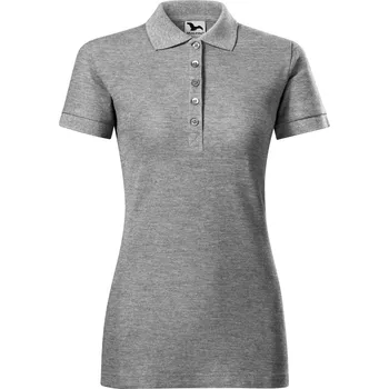 Malfini Cotton Heavy Dámská polokošile 216 tmavě šedý melír S