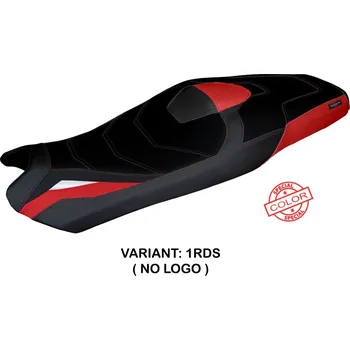 Moto sedlo TPZ Italia potah sedla Honda X-ADV 750 (21-24) Fukui special color ultragrip potah sedla: bez loga 1RDS (red-silver)